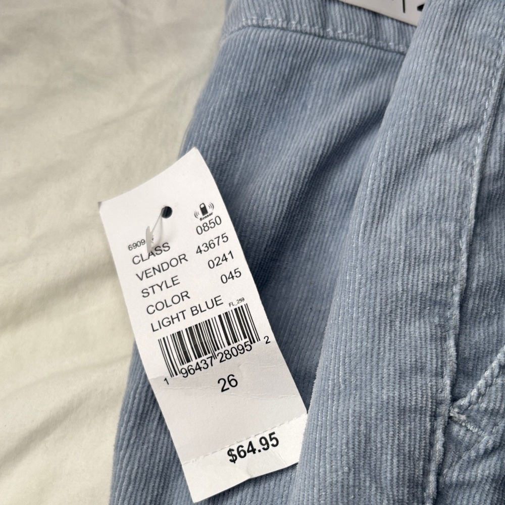 PacSun Sky Blue Men's Cargo Pants - Picture 9 of 10